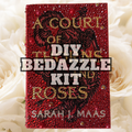 ACOTAR DIY Bedazzle Kit | Court of Thorns and Roses Book Cover Rhinestone Kit | Fantasy Book Bling Craft Kit | Complete Book Bedazzling Set