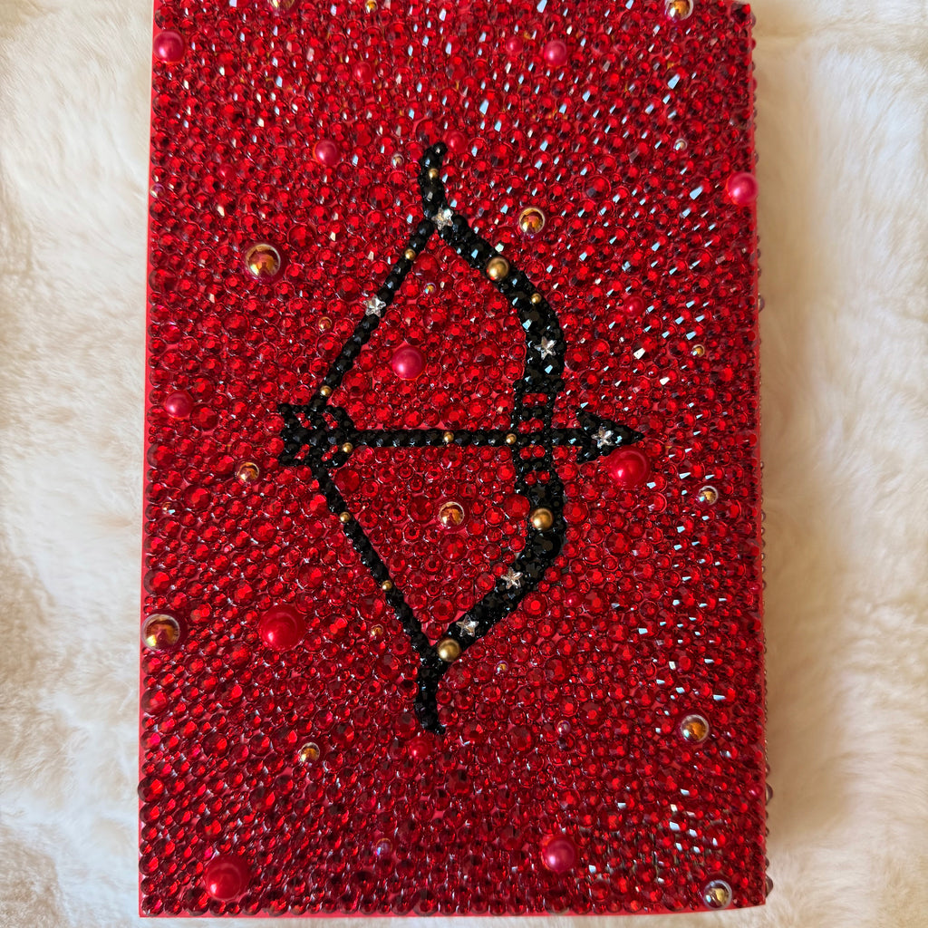 ACOTAR DIY Bedazzle Kit | Court of Thorns and Roses Book Cover Rhinestone Kit | Fantasy Book Bling Craft Kit | Complete Book Bedazzling Set