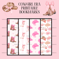 Printable Cowgirl Era Bookmarks (4) — Instant Digital Download, Printable PDF