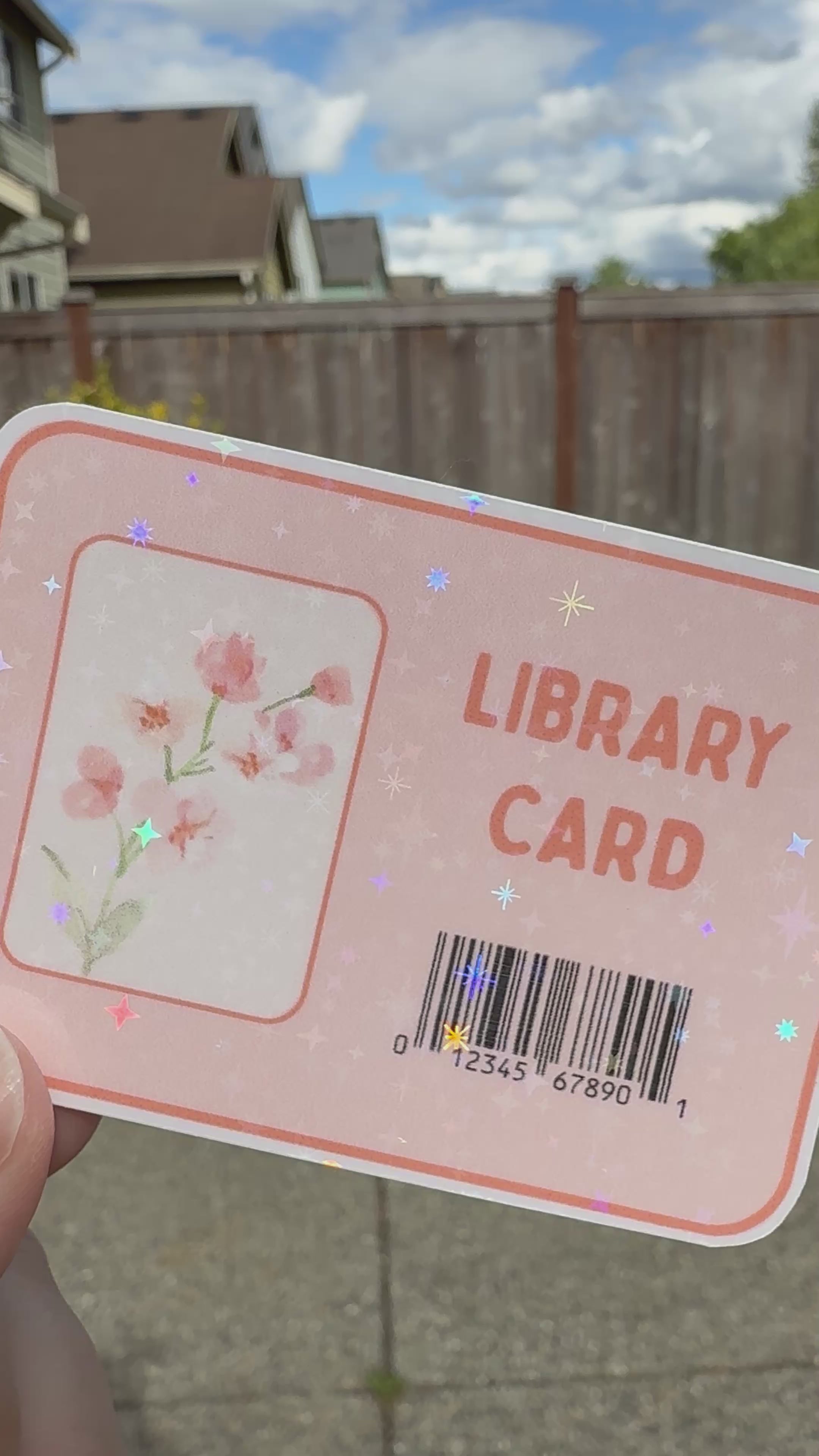 Book Lover Holographic Sticker Pack | 20 Pink Bookish Vinyl Stickers | Reading Aesthetic Stickers for Kindle, Water Bottle, Laptop & Journals